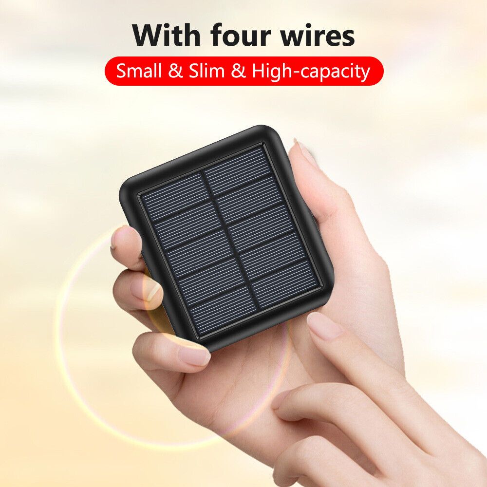 10000mAh Super Mini Solar Power Bank