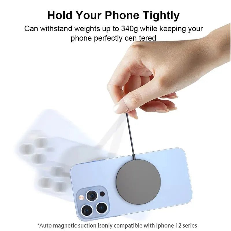 30W Magnetic Wireless Charger Pad Fast Charging Stand for iPhone 15 14 13 12 Pro Airpods PD Macsafe Dock Station - 