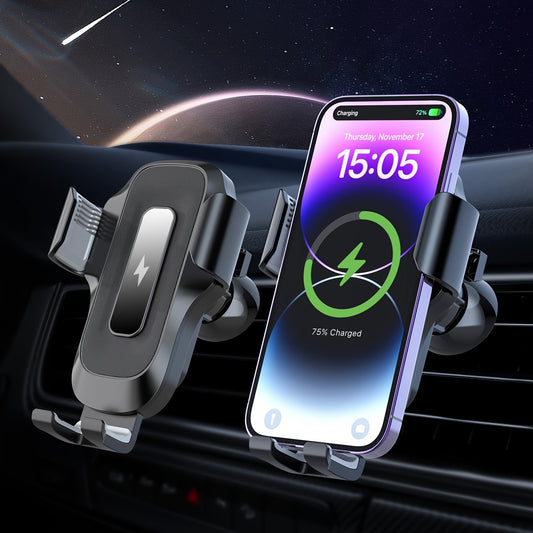 15W Fast Wireless Car Charger Phone Holder