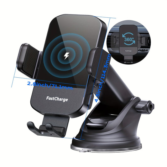 15W Rapid Wireless Car Charger Mount