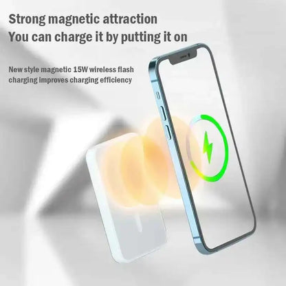 MagSafe 10000mAh Power Bank Portable Wireless Charger Magnetic Battery Pack for iPhone 13 14 15 16