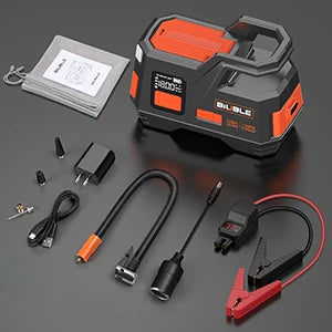 8000A Booster Battery 26800mAh Jump Starter (up to All Petrol, Diesel Engine 10.0L), with USB Charging Port, LED Light