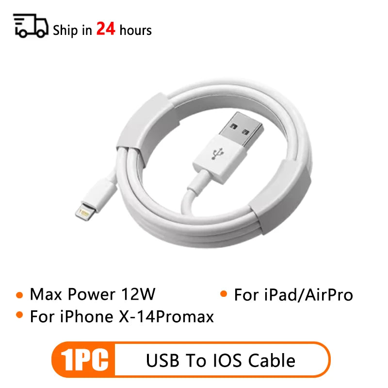 PD 60W USB C To USB C Fast Charging Cable 2M Type C For iPhone iPad Android USB C Devices Premium