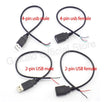 0.3m/1m/2m 5V USB Power Supply Cable