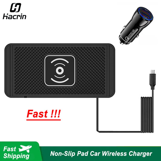 Car Wireless Charger Silicone Non Slip Pad