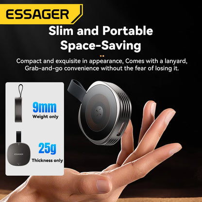 Essager Magnetic Wireless Charger For Apple Watch 9 8 7 6 5 4 SE Ultra Fast Charging Station Dual Port