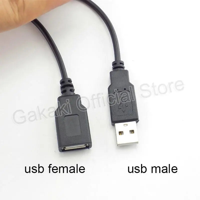 0.3m/1m/2m 5V USB Power Supply Cable