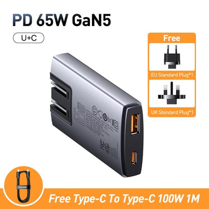65W GaN Fast USB-C Charger | USB-C 65W GaN Quick Charge Adapter |  65W PD GaN Wall Charger | USB-C GaN Charger – 65W PD QC 4.0 |  65W GaN Type-C Fast Charging Adapter | Compact 65W GaN USB-C Charger | 65W Multi-Device GaN Charger | GaN 65W Fast Charger with PD & QC 4.0
 | USB-C GaN Wall Charger – 65W Output | 65W USB-C Quick Charger – GaN Technology 