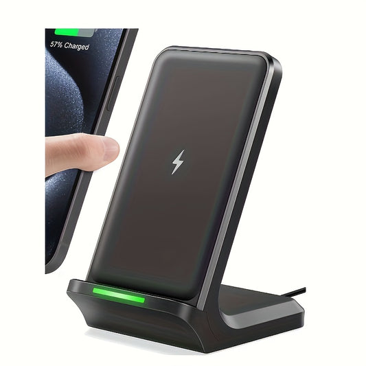 15W Fast Wireless Charger Stand - Universal Wireless Charging Station