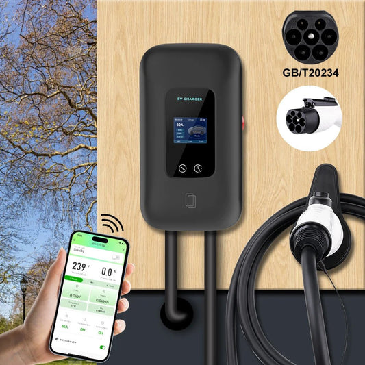 EV Charger Station GB/T20234 32A 7.6KW 22KW EVSE - 