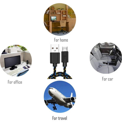 Micro USB Cable 1m/2m/3m Data Sync USB Charger Cable - 